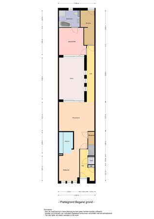 Plattegrond - Gouden Koetslaan 71, 3451 WE Vleuten - Gouden Koetslaan_beganegrond_20240909.jpg